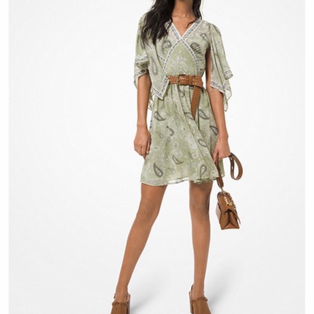 COPY - Georgette Paisley Michael Kors Dress